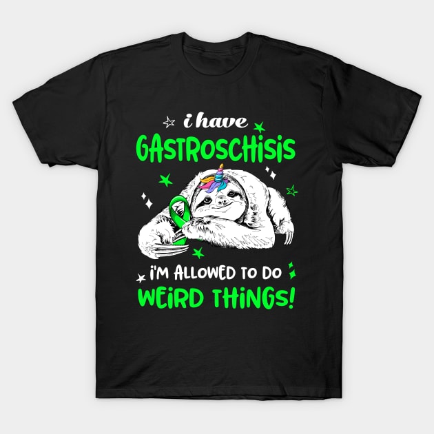 I have Gastroschisis i'm allowed to do Weird Thing! T-Shirt by ThePassion99